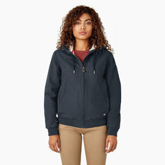 Women's Fleece Lined Duck Canvas Jacket