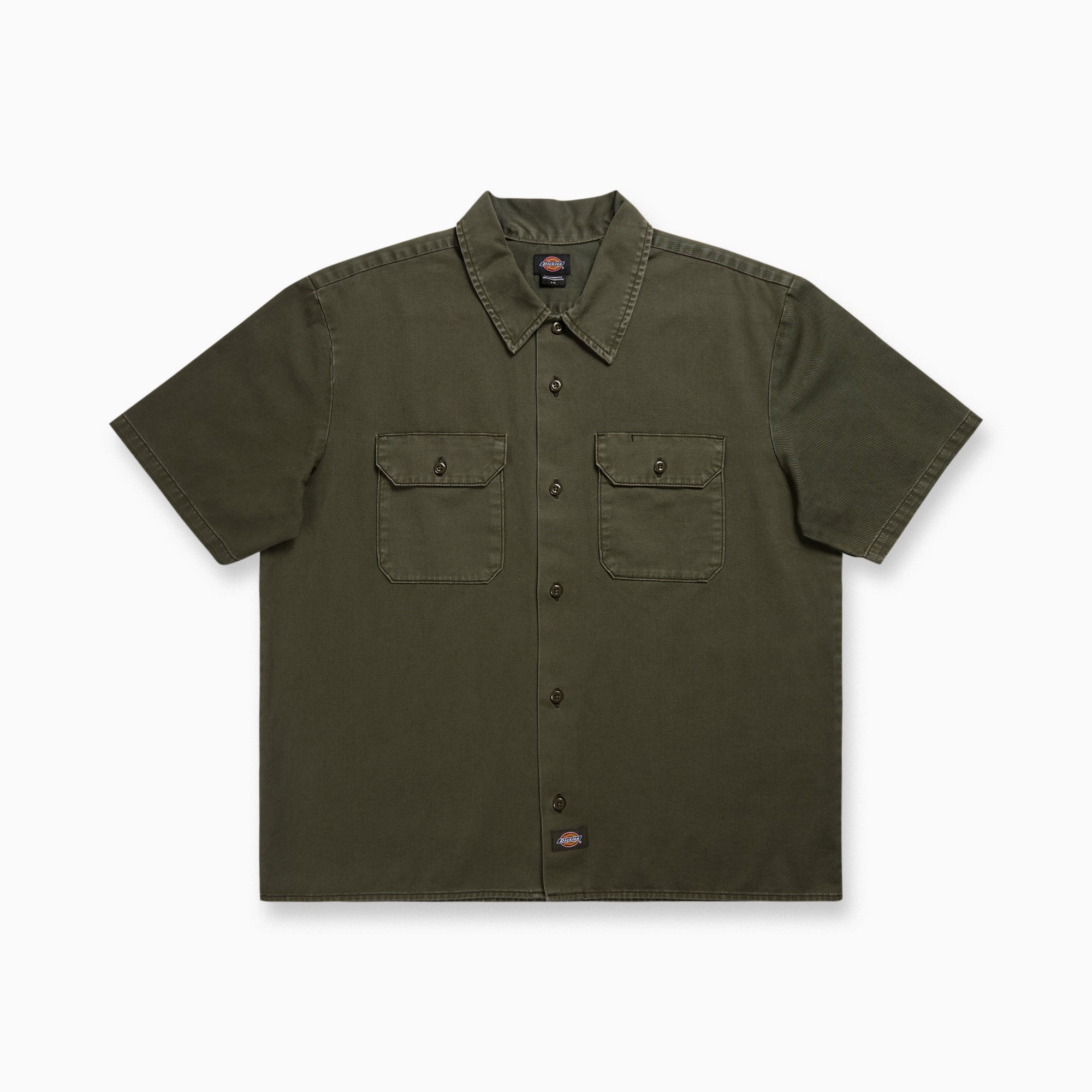 Worn In Solid Work Shirt