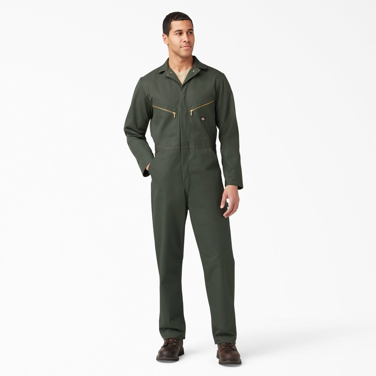 Deluxe Blended Long Sleeve Coveralls
