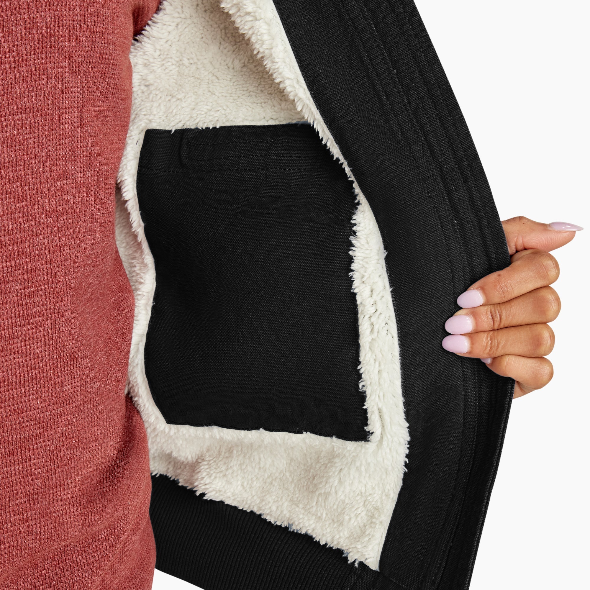 Women's Fleece Lined Duck Canvas Jacket