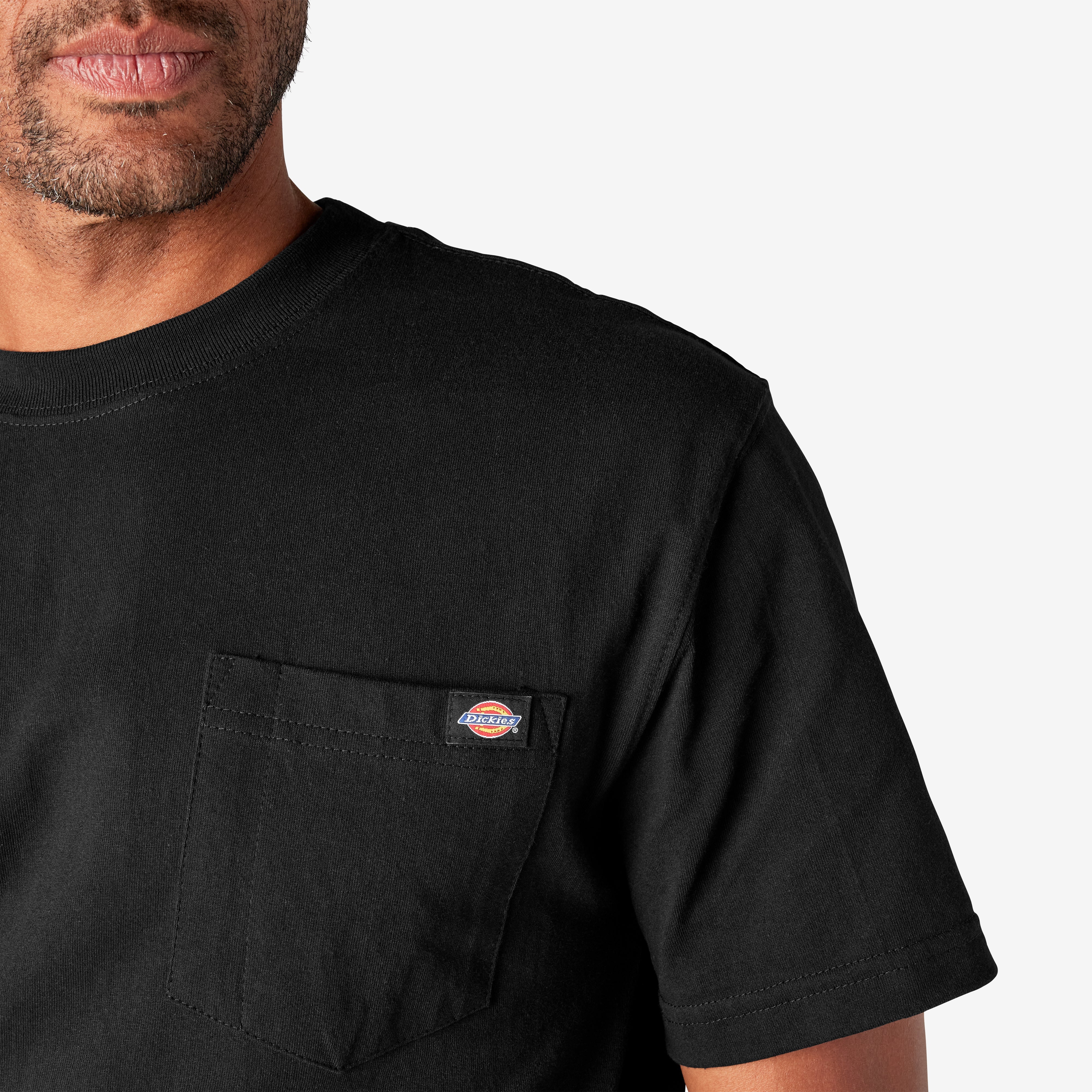 Heavyweight Short Sleeve Pocket T-Shirt