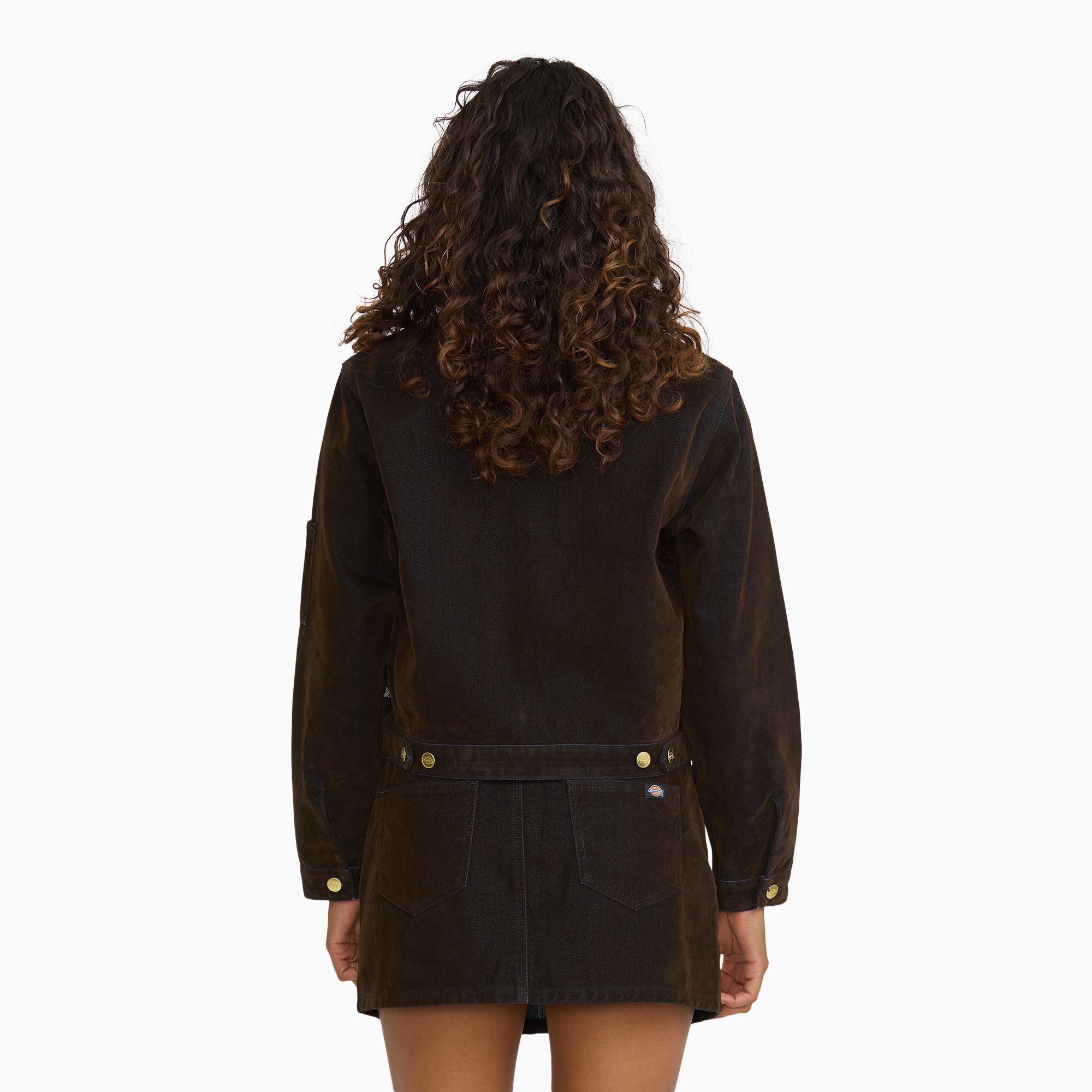Women's Flocked Unlined Cropped Eisenhower
